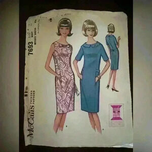 Vintage 1960s sewing pattern